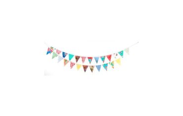 Get ready for Spring with Mexican Oilcloth Bunting.