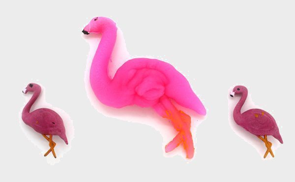Large Growing Flamingo