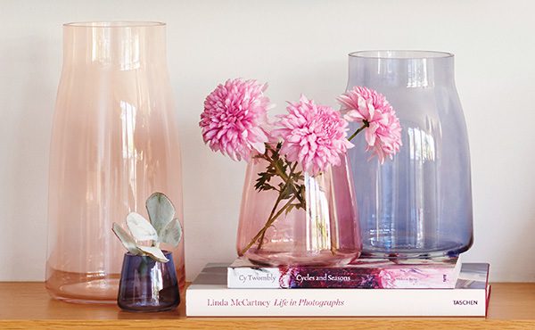 Glass vase range