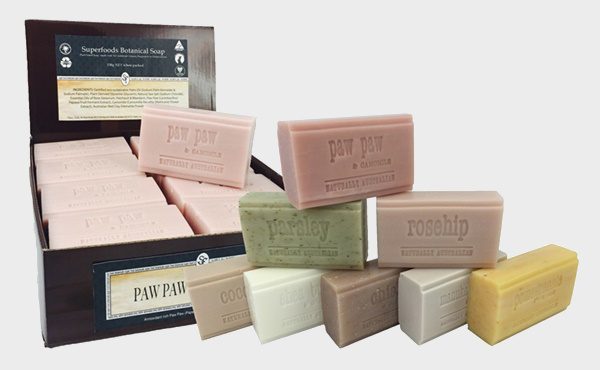 Superfood Botanical soap range