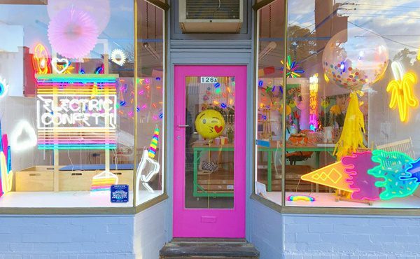 #WindowWednesday: colourful displays by local retailers