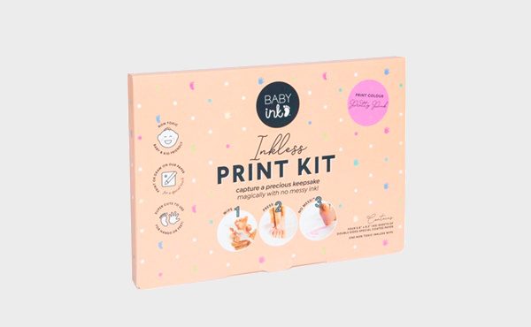 Baby inkless print kit gift boxes