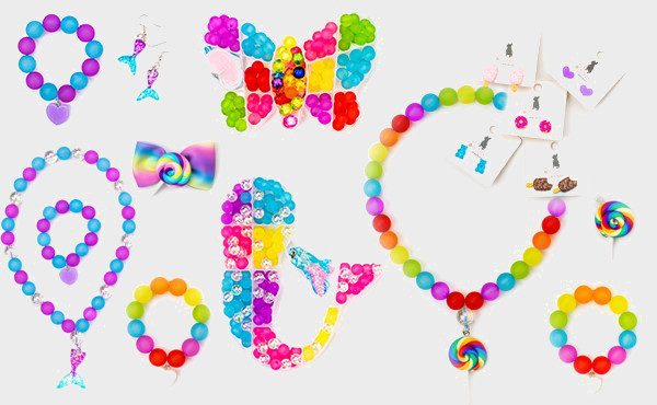 Bright & colourful jewellery for kids