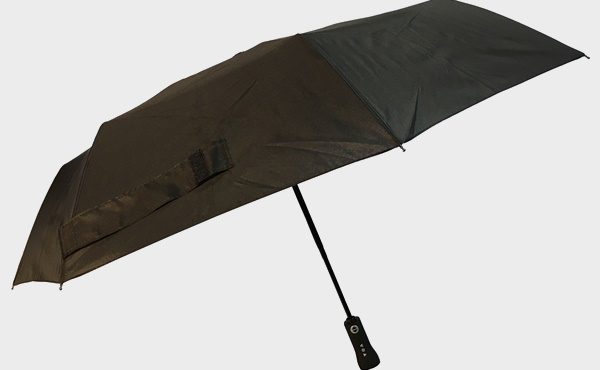 Technology packed into an umbrella