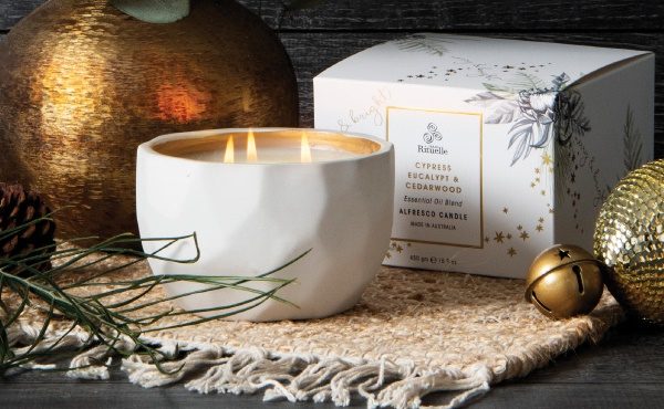 Festive Botanica Alfresco candle