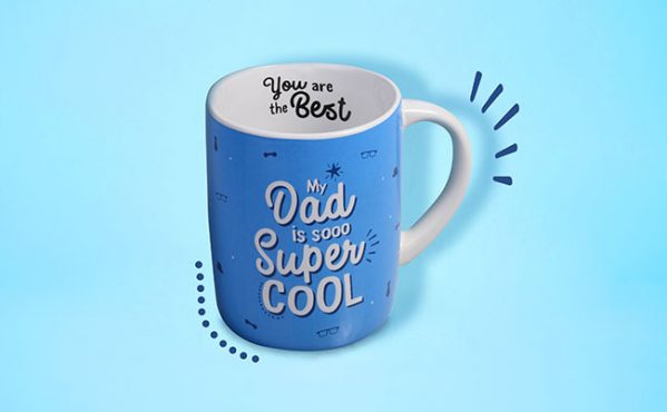 Celebrate dads with their own mug