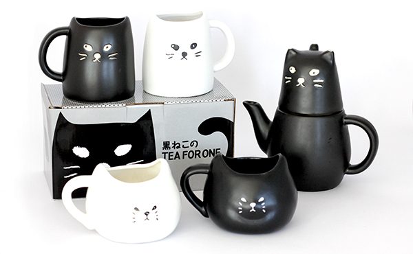 Cute animal tea sets & mugs