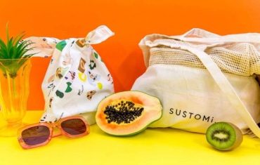 Sustomi partners with Georgie Wilson for beeswax wrap collection