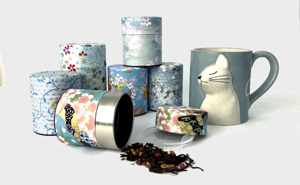 New designs in Japanese tea canisters