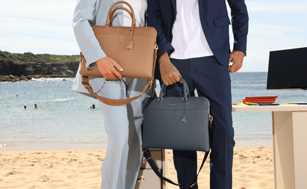 Luxury Australian accessories brand launches sustainable laptop bag