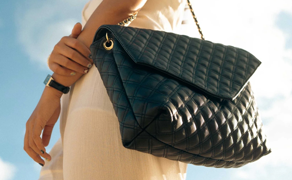Luxe vegan leather bag launches