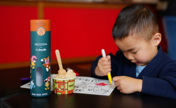 HeyDoodle collaborates with gelato brand Messina